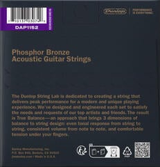 Akusztikus gitárhúrok Dunlop DAP1152 Akusztikus gitárhúrok - 1