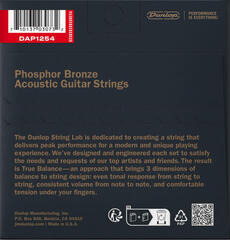 Akusztikus gitárhúrok Dunlop DAP1254 Akusztikus gitárhúrok - 1