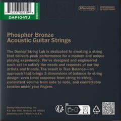 Guitar strings Dunlop DAP1047J Guitar strings - 1