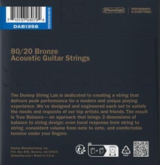 Struny do gitary akustycznej Dunlop DAB1356 Struny do gitary akustycznej - 1