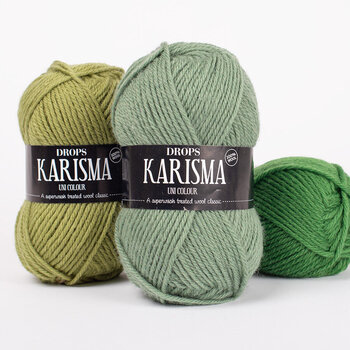 Fios para tricotar Drops Karisma Uni Colour 13 Cerise Fios para tricotar - 4