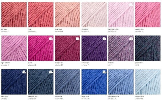 Fil à tricoter Drops Karisma Uni Colour 78 Coral Fil à tricoter - 8