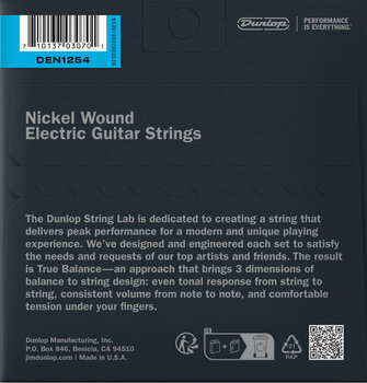 E-guitar strings Dunlop DEN1254 E-guitar strings - 2