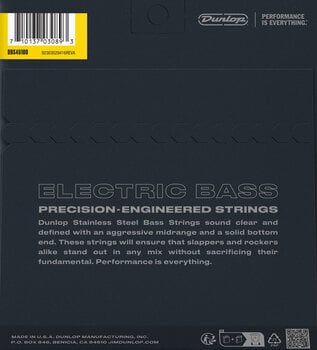 Bassguitar strings Dunlop DBS45100 Bassguitar strings - 2