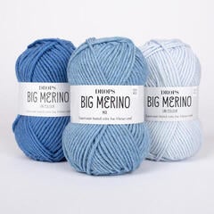 Knitting Yarn Drops Big Merino Mix 02 Grey Knitting Yarn - 3