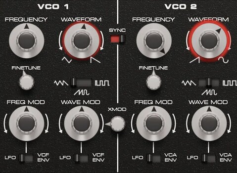 Štúdiový software VST Instrument GForce Oberheim OB-1 (Digitálny produkt) - 6