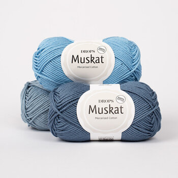 Knitting Yarn Drops Muskat Uni Colour 84 Sunflower Knitting Yarn - 4