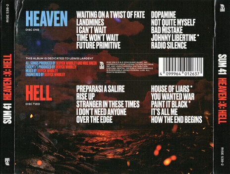 Music CD Sum 41 - Heaven :X: Hell (2 CD) - 4