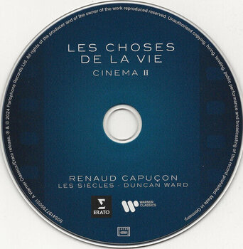 Music CD Renaud Capucon - Les Choses De La Vie – Cinema Ii (CD) - 2