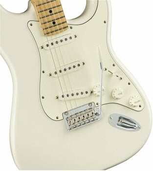 Elektrische gitaar Fender Player Series Stratocaster MN Polar White - 4