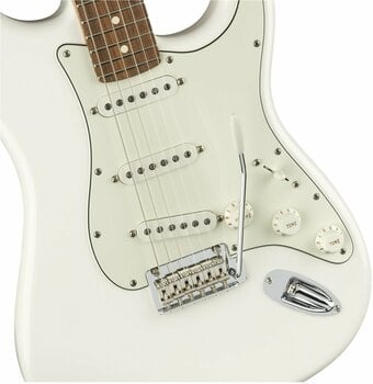 Електрическа китара Fender Player Series Stratocaster PF Polar White - 3