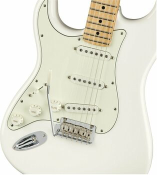 Elektrische gitaar Fender Player Series Stratocaster MN LH Polar White - 5