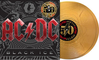 Vinylskiva AC/DC - Black Ice (Gold Coloured) (180 g) (Anniversary Edition) (2 LP) - 1