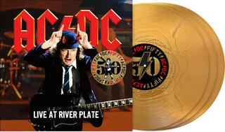 LP ploča AC/DC - Live At River Plate (Gold Coloured) (180 g) (Anniversary Edition) (3 LP) - 1