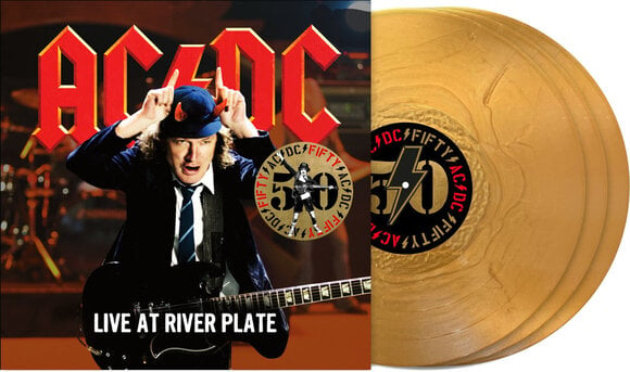 Schallplatte AC/DC - Live At River Plate (Gold Coloured) (180 g) (Anniversary Edition) (3 LP) - 2