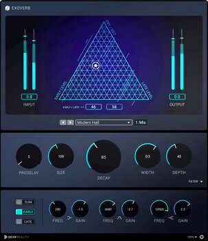 Softverski plug-in FX procesor Dear Reality EXOVERB (Digitalni proizvod) - 2