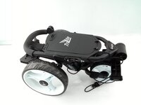 Axglo TriLite Black/White Pushtrolley