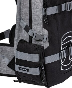 Lifestyle Backpack / Bag Meatfly Ramble Backpack Heather Grey/Black 26 L Backpack - 5