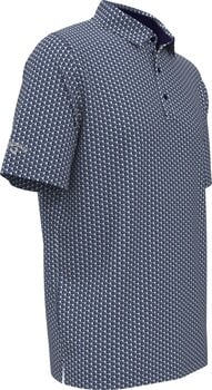 Camisa pólo Callaway Chev Geo Mens Peacoat 2XL Camisa pólo - 2