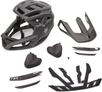 Casque de vélo FOX Proframe Rs Matte Black L Casque de vélo - 4