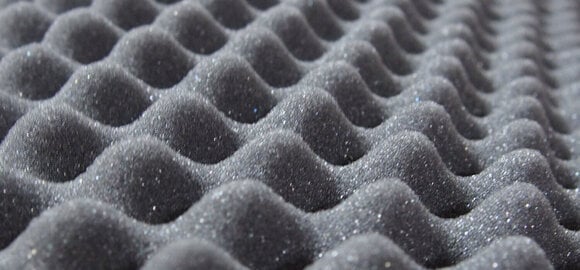 Absorberende skumpanel Mega Acoustic Sinusoid Foam 110x190 Dark Grey Absorberende skumpanel - 2