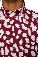 Thermal Clothing J.Lindeberg Asa Print Soft Compression Top Glitch Leo Lime - 5