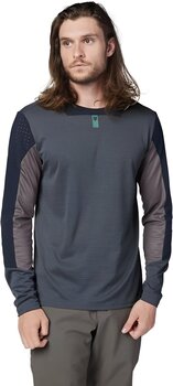 Jersey/T-Shirt FOX Defend LS Jersey Jersey Graphite M - 3