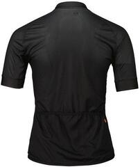 Cykeltrøje POC Essential Road Women's Logo Jersey Uranium Black/Hydrogen White S - 1