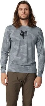 Fietsshirt FOX Ranger Tru Dri LS Jersey Trui Cloud Grey M - 3