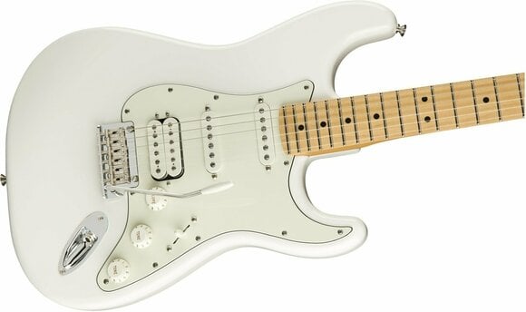 Elektrische gitaar Fender Player Series Stratocaster HSS MN Polar White - 3