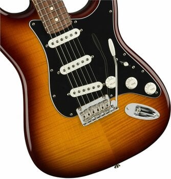Guitare électrique Fender Player Series Stratocaster PLS TOP PF Tobacco Burst - 6