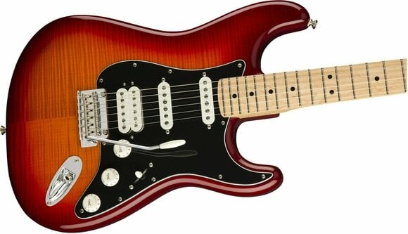 Guitare électrique Fender Player Series Stratocaster HSS Plus Top MN Aged Cherry Burst - 2
