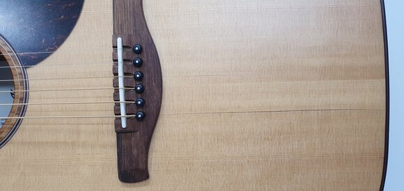 elektroakustisk gitarr Ibanez AAD300CE-LGS Natural Low Gloss elektroakustisk gitarr (Skadad) - 3