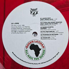 Hanglemez Queen Latifah - All Hail the Queen (Red Translucent Coloured) (Limited Edition) (Reissue) (LP) - 3