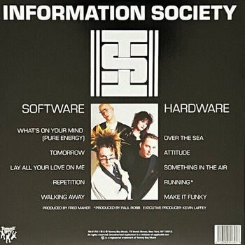 Disco de vinilo Information Society - Information Society (Clear Coloured) (Limited Edition) (Reissue) (LP) - 4