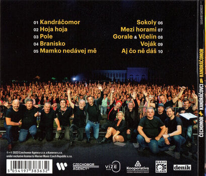 CD Μουσικής Čechomor & Kandráčovci - Kandracomor (Live) (CD) - 3