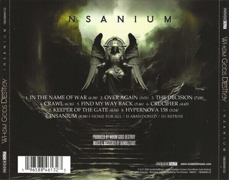 CD musicali Whom Gods Destroy - Insanium (CD) - 3