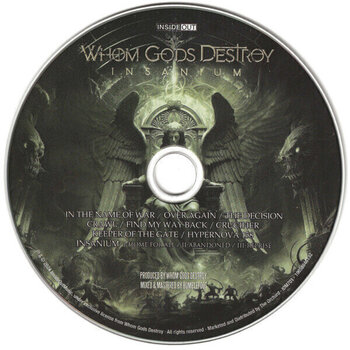 Glasbene CD Whom Gods Destroy - Insanium (CD) - 2