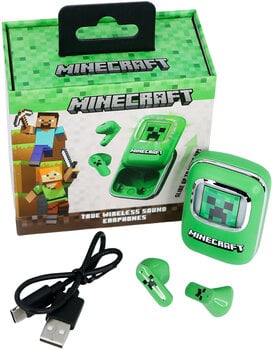 Écouteurs pour enfants OTL Technologies Minecraft Creeper Slide Écouteurs pour enfants - 8