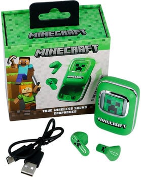 Hovedtelefoner til børn OTL Technologies Minecraft Creeper Slide Hovedtelefoner til børn - 9