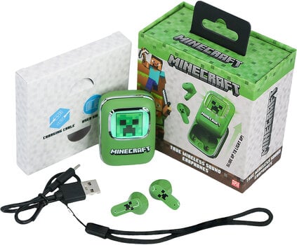 Écouteurs pour enfants OTL Technologies Minecraft Creeper Slide Écouteurs pour enfants - 11