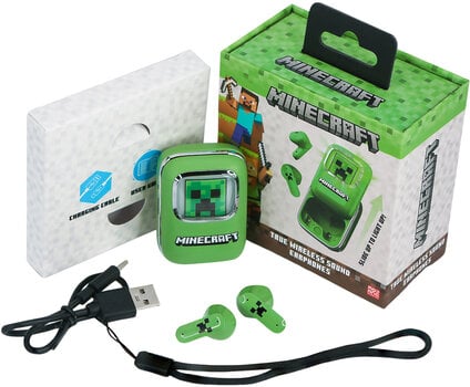 Auriculares para niños OTL Technologies Minecraft Creeper Slide Auriculares para niños - 12