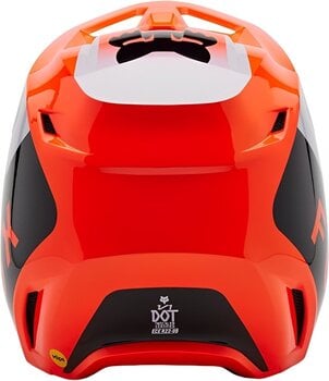 Helm FOX V1 Lean Fluorescent Orange S Helm - 4