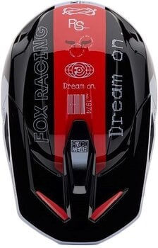 Casque FOX V1 Race Spec Fluorescent Red M Casque - 3