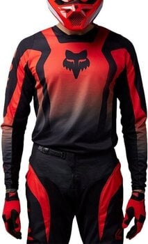 Motorcross trui FOX 180 Lean Jersey Fluorescent Red S Motorcross trui - 3