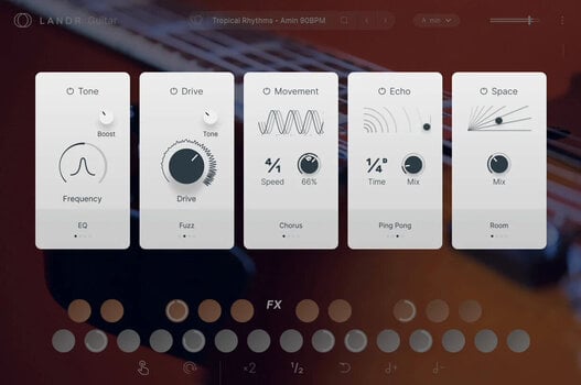 Logiciel de studio Instruments virtuels LANDR Guitar (Produit numérique) - 2