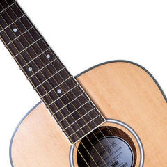 Dreadnought Guitar Carry-On Mini Acoustic Guitar Natural Dreadnought Guitar - 4
