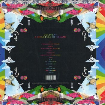 Vinyl Record Coldplay - A Head Full Of Dreams (LP) - 3