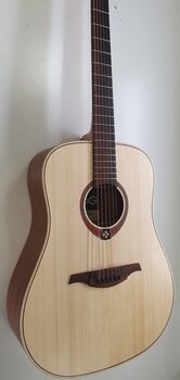 Dreadnought Guitar LAG Tramontane T70D Natural Satin Dreadnought Guitar (Damaged) - 2