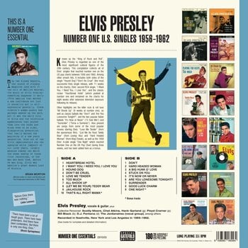 Schallplatte Elvis Presley - Number One U.S. Singles (Limited Edition) (Gatefold Sleeve) (LP) - 2